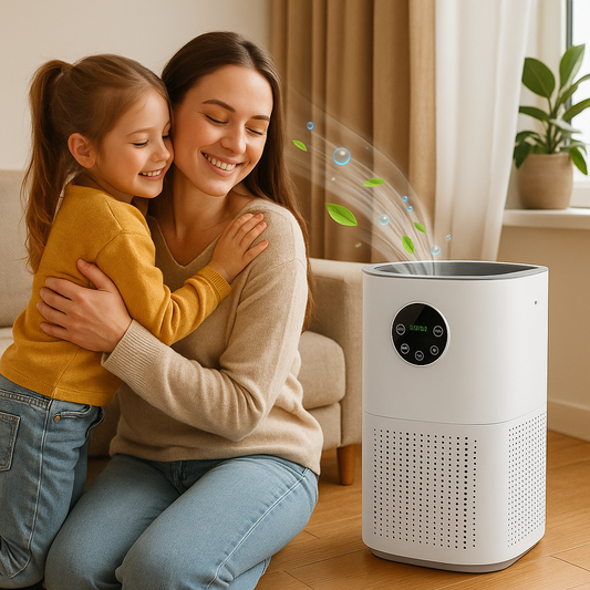 Purificateur d’air 2 en 1 avec humidificateur