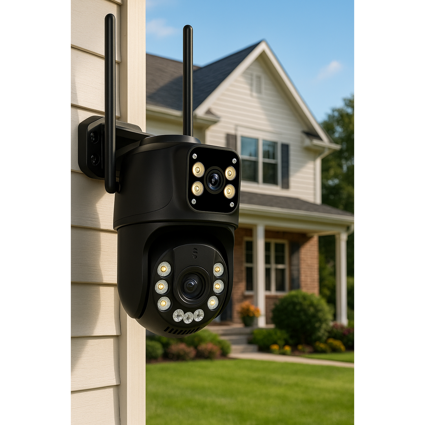 Caméra de surveillance extérieure 8MP PTZ WiFi