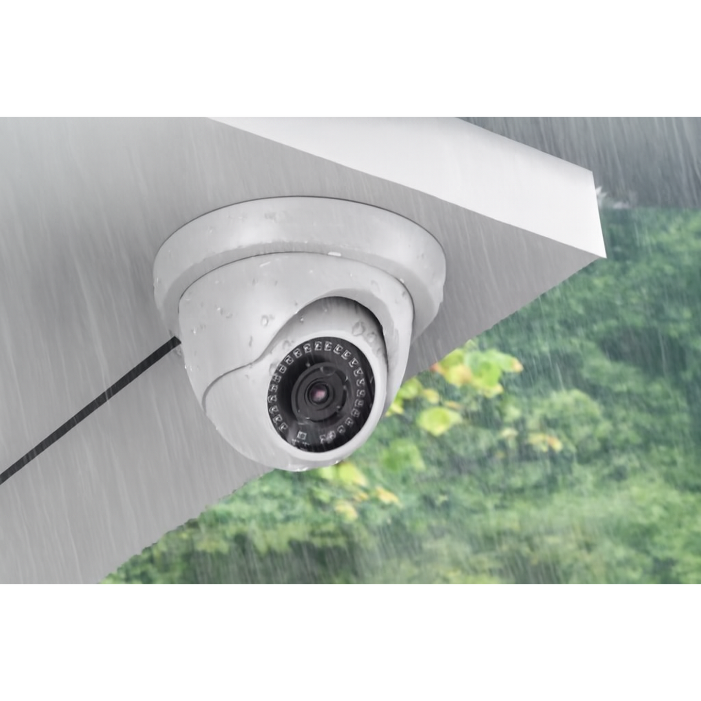 Kit de vidéosurveillance – 4 caméras 2 MP, Détection IA