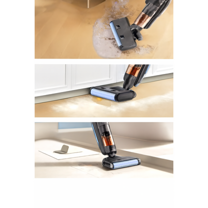 Aspirateur balai laveur sans fil M3 – 230 W, 55 min autonomie, Écran LED